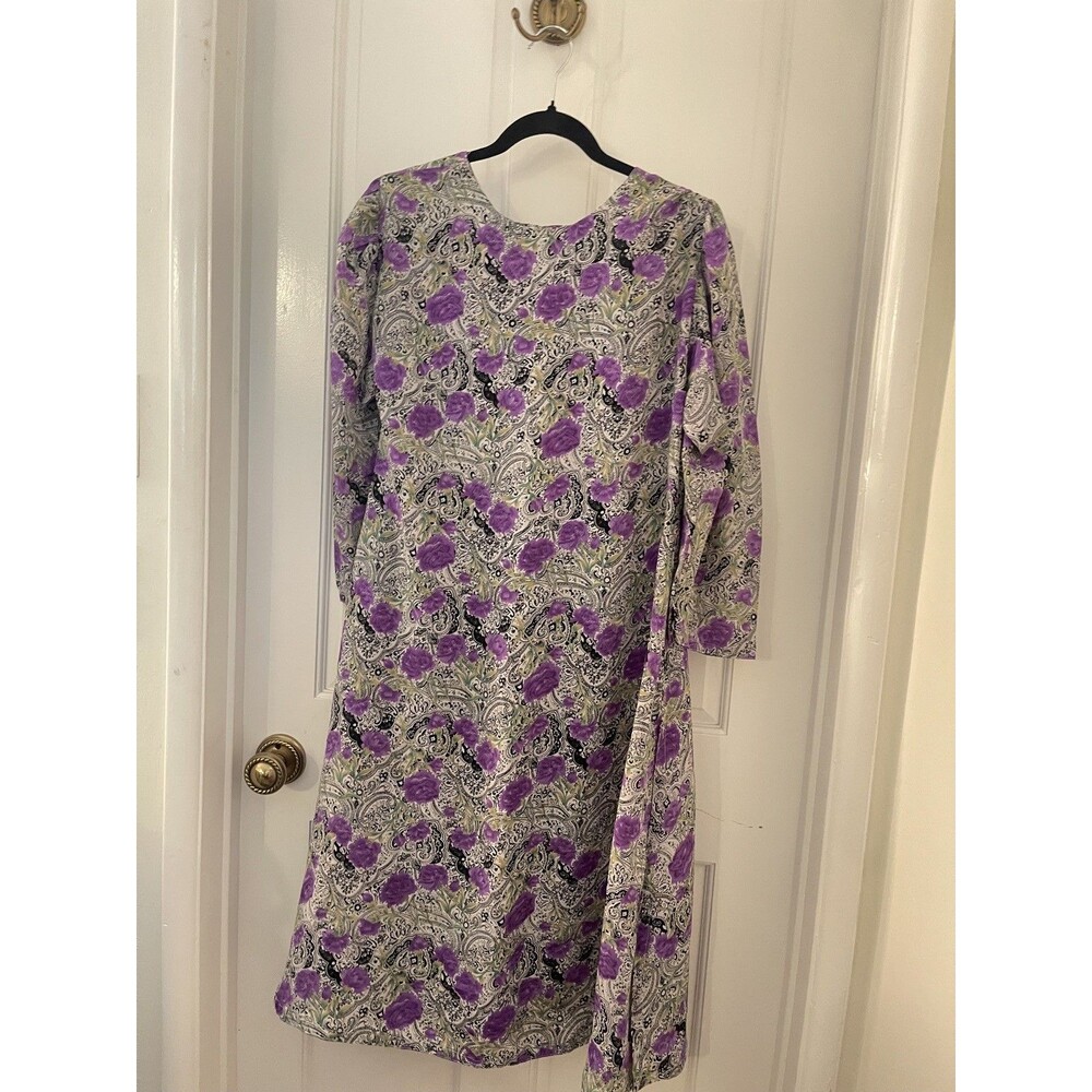 Handmade Designer Multicolor Half Sleeve Floral Kurti Tunic Top Blouse One Size
